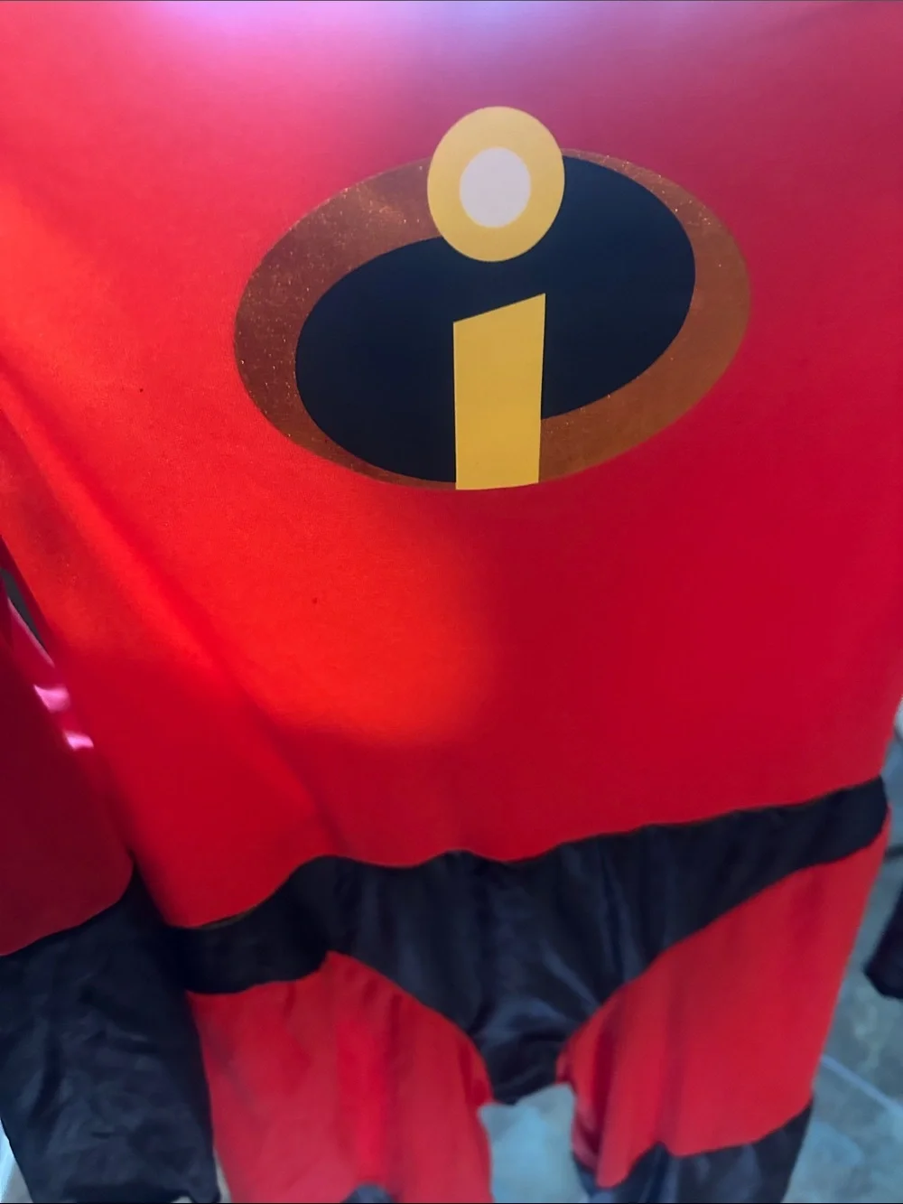 Incrediables Girls Superhero Costume - Red & Black NWT - Picture 4 of 5